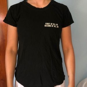Brandy Melville Black Tee